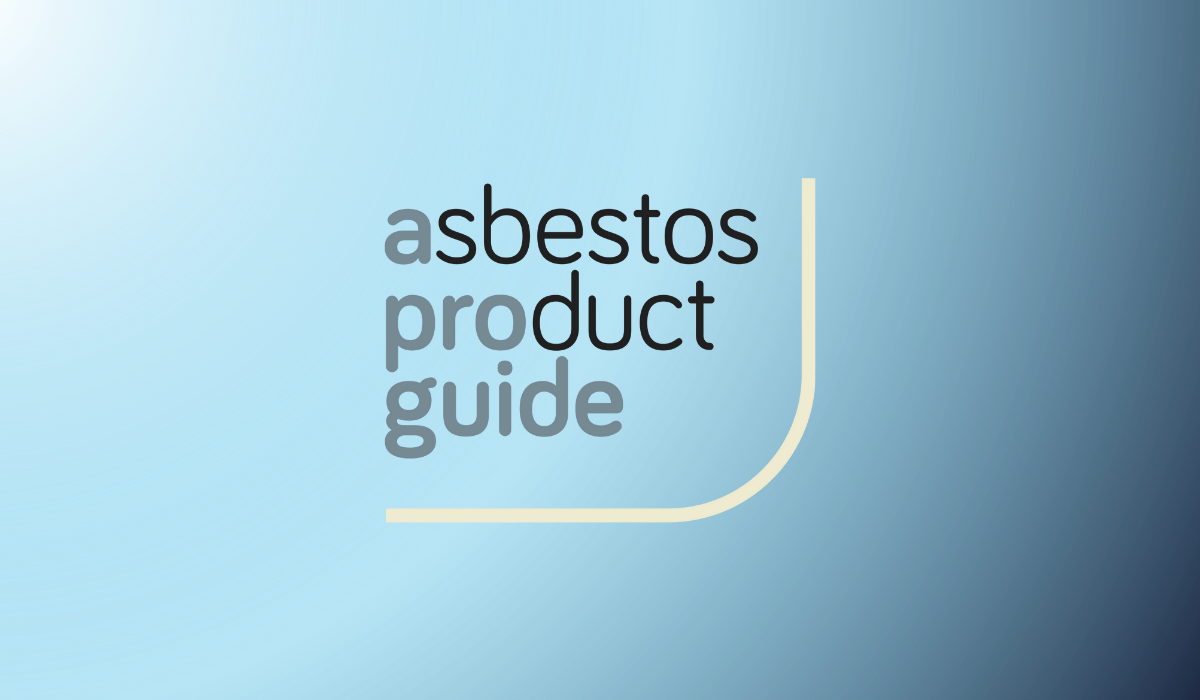 Asbestos product guide image