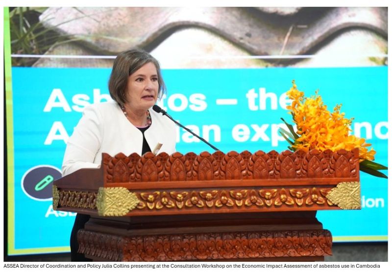 Julia visited Lao PDR and Cambodia with our partners Union Aid Abroad APHEDA