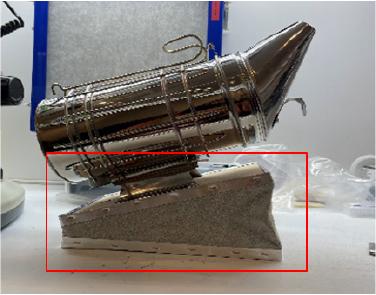 Manual bee smoker – bellows indicated