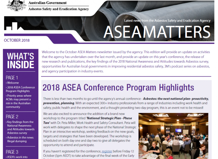 ASEA Matters - October 2018