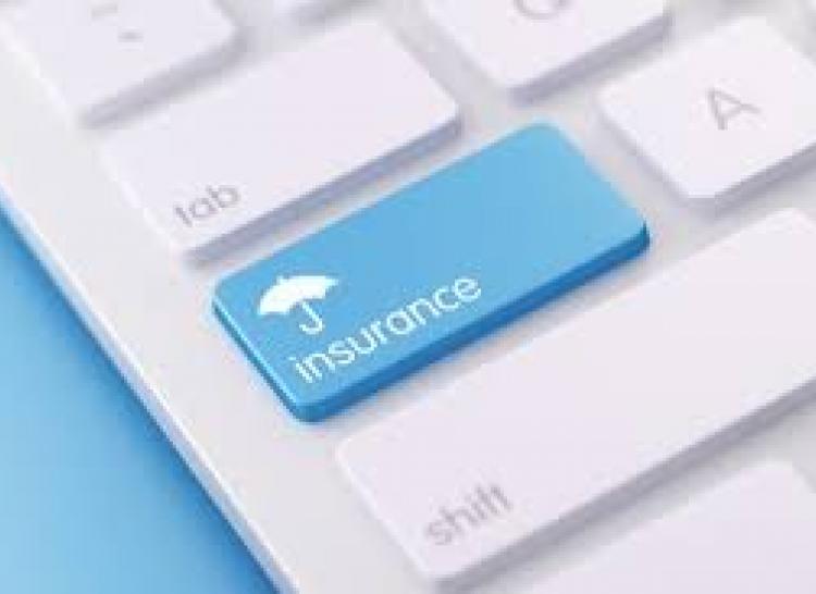 image showing a keyboard with one key labelled "insurance"