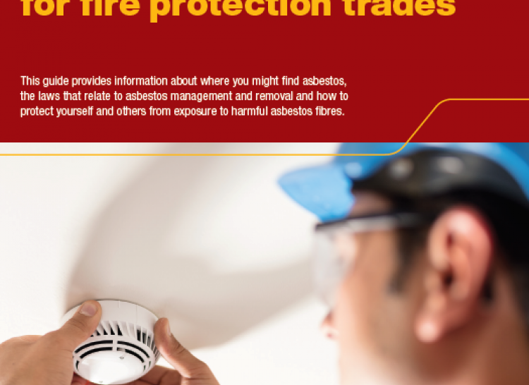 Asbestos awareness information for fire protection trades