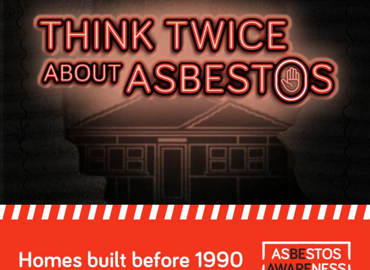 Think Twice About Asbestos Logo