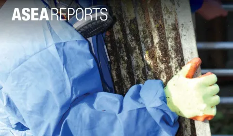 Significant asbestos removal project front cover