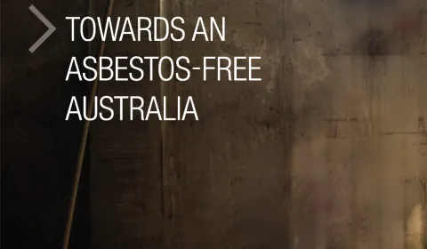 Towards an asbestos-free Australia report front cover