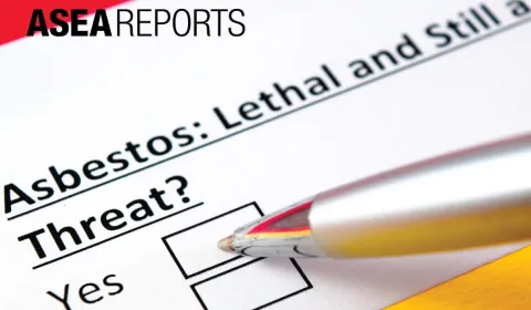 ASEA Reports - Head Start to Safety - Asbestos Awareness Training front cover image