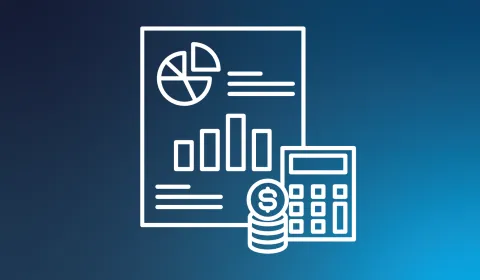 Icon image to represent budget