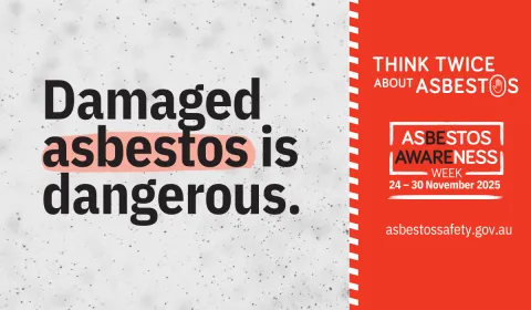 Damaged asbestos is dangerous, think twice about asbestos
