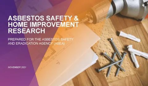 National home improvement survey report front cover image