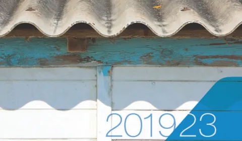 National strategic plan for asbestos awareness and management Nov 2019 front cover image