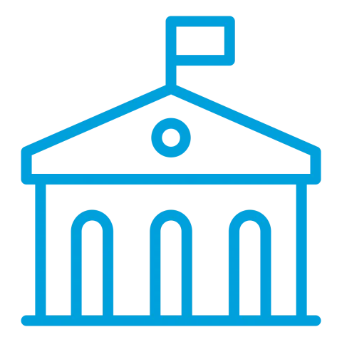 Icon of government building