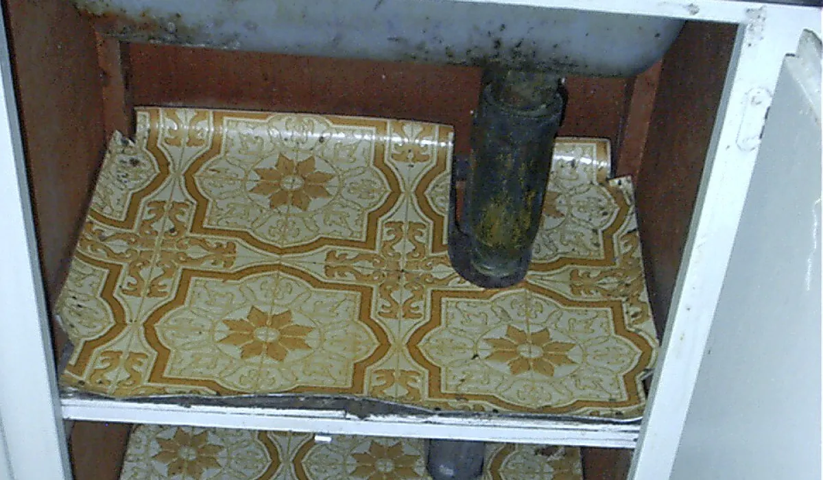 vinyl tiles with asbestos