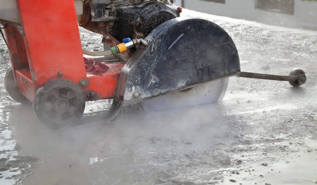 Grinding silica stone