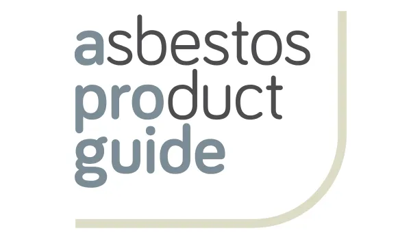 Asbestos product guide logo