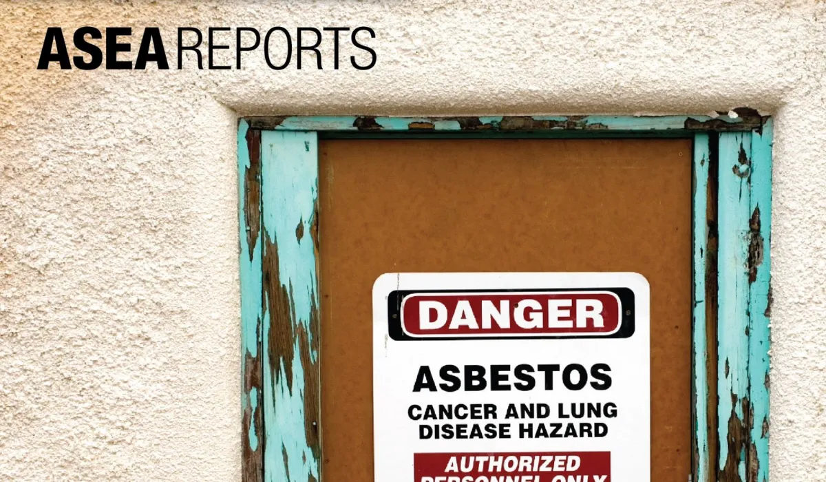 ASEA Reports asbestos waste in Australia report front cover