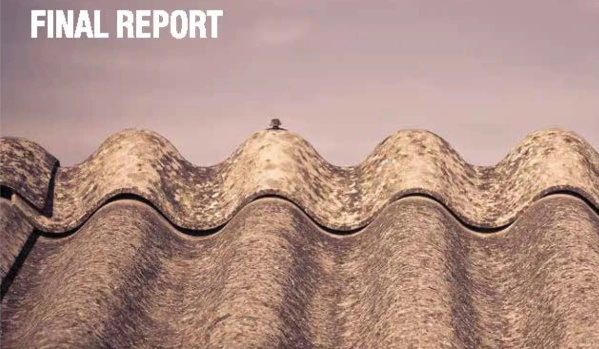 Final report for National Strategic Plan for Asbestos Management and Awareness 2014-18 front cover image