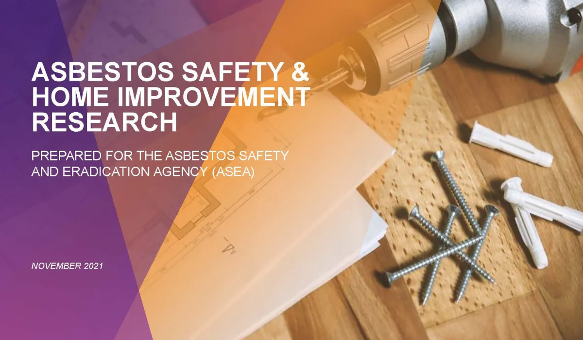 National home improvement survey report front cover image