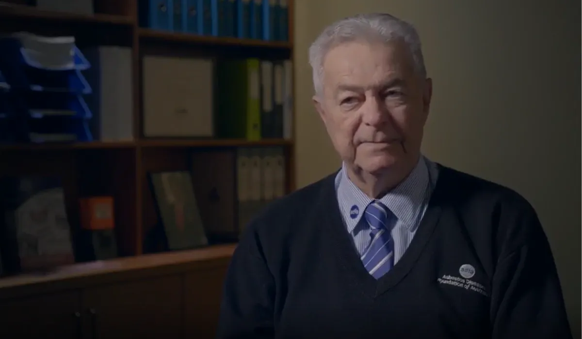 An image of Barry Robson from Asbestos Diseases Foundation of Australia